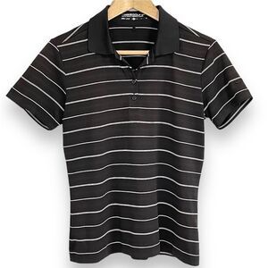 Nike Golf Dri-Fit Striped Polo Shirt - Small